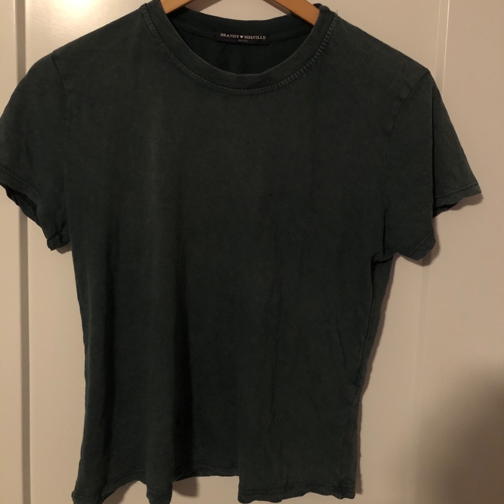 Brandy Melville green tee